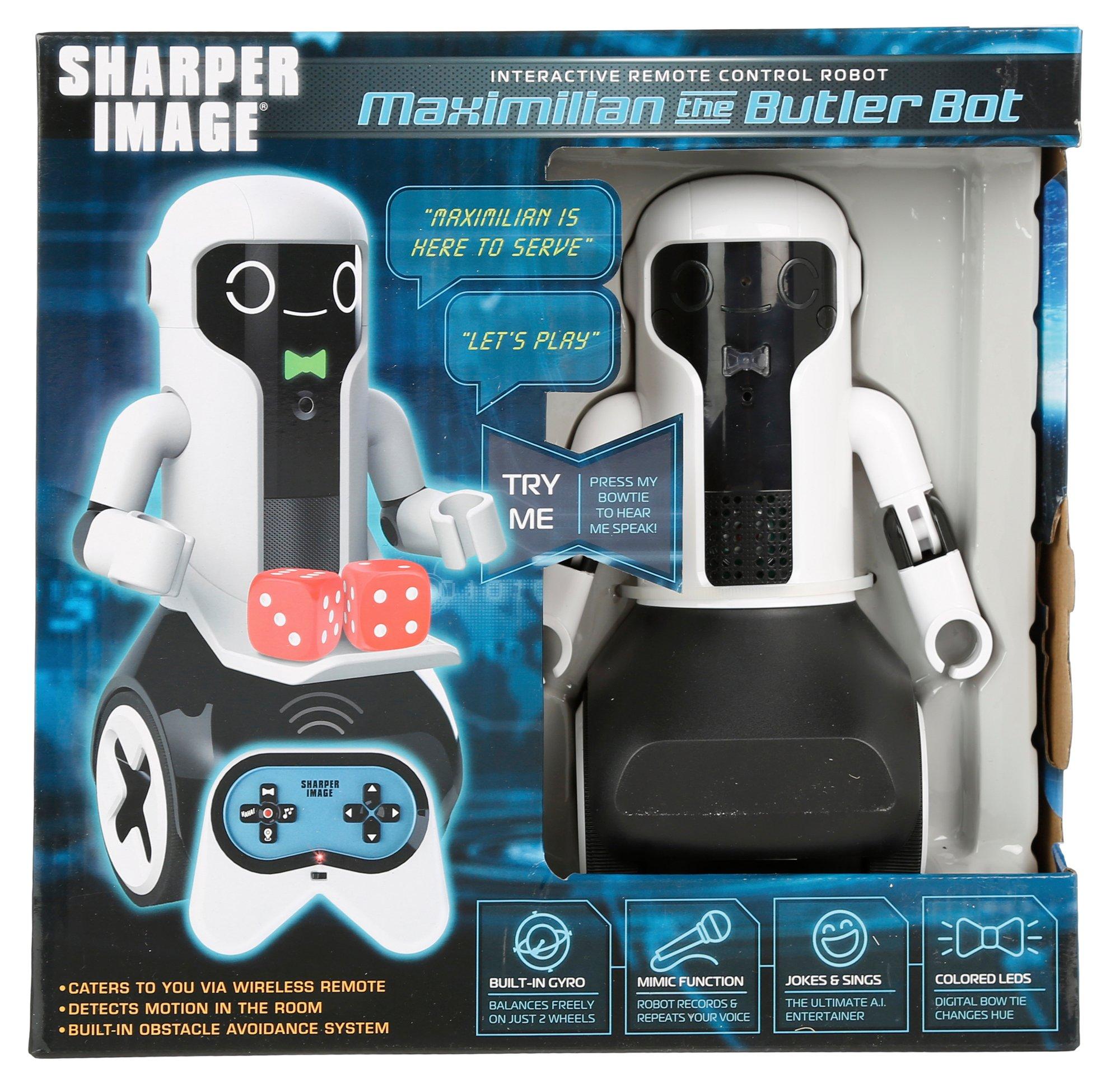 sharper image maximilian the butler bot