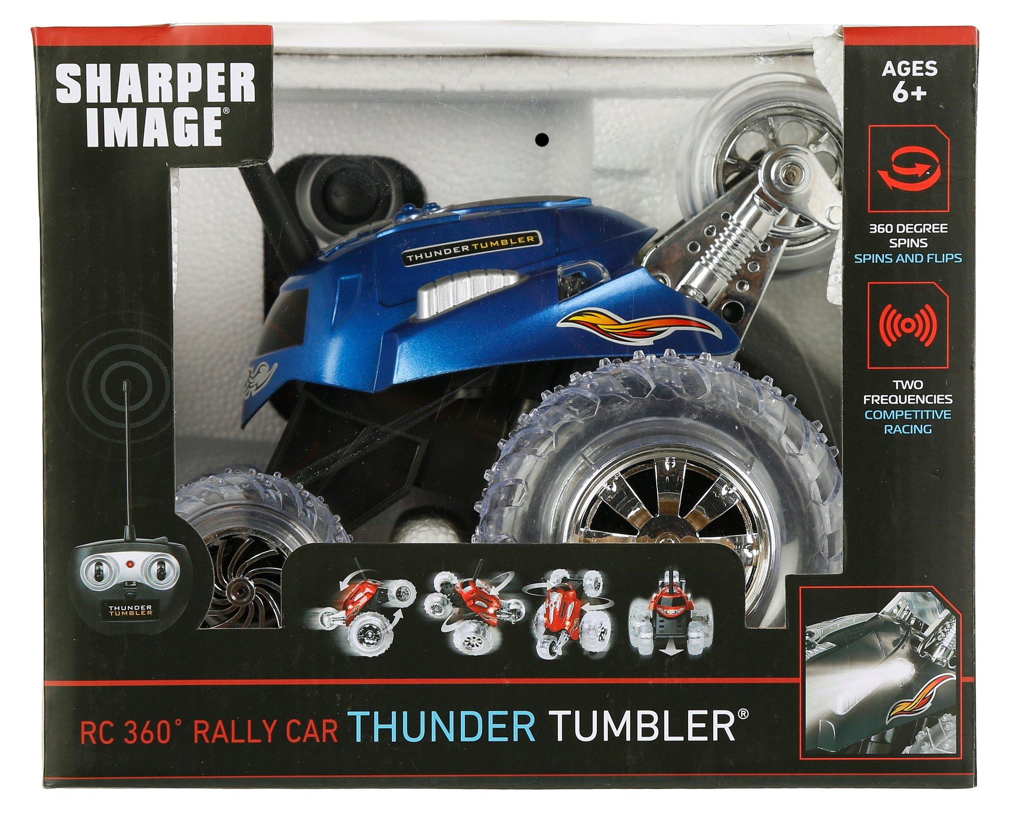 sharper image rally car thunder tumbler