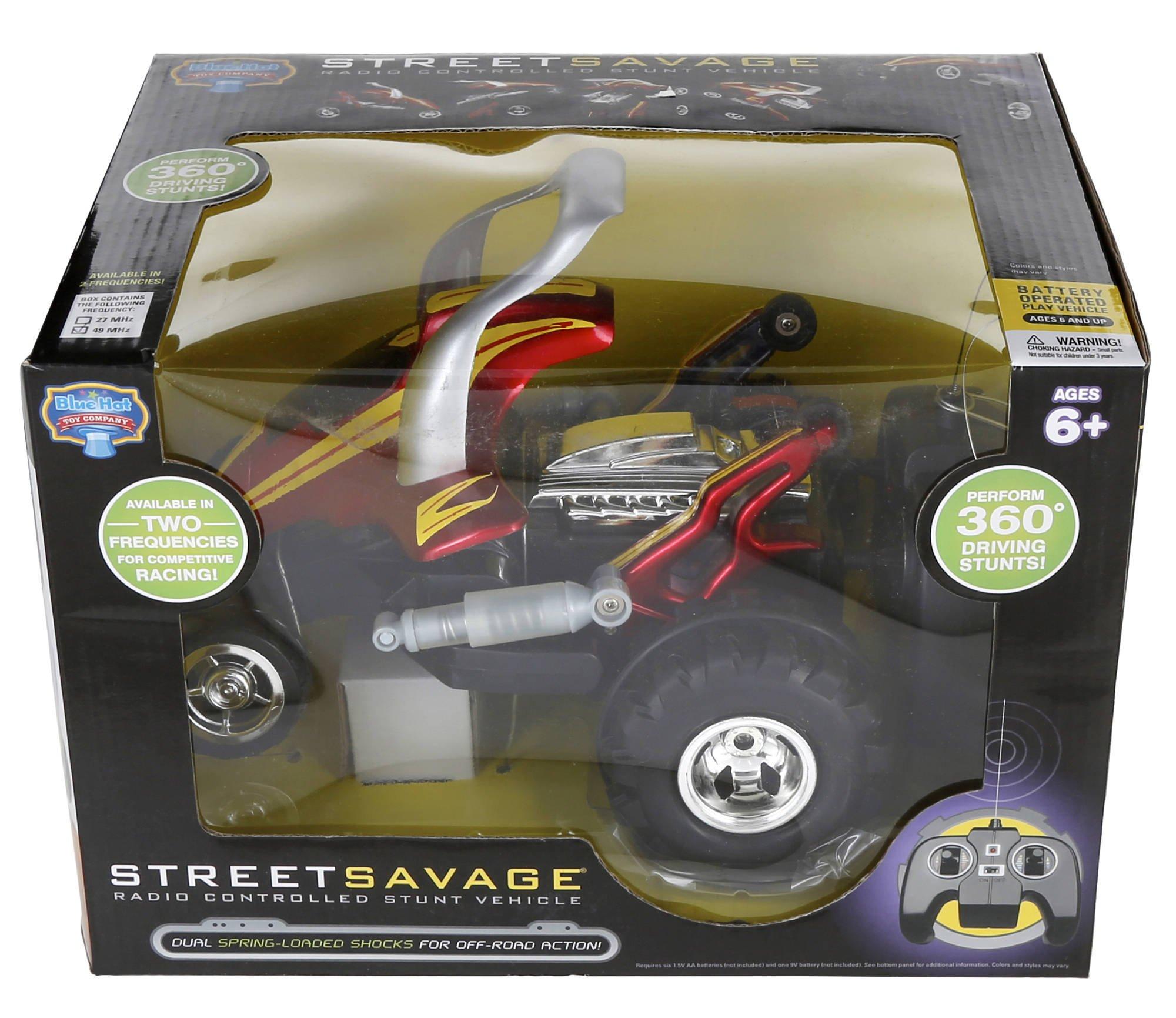 street savage radio controlled stunt vehicle