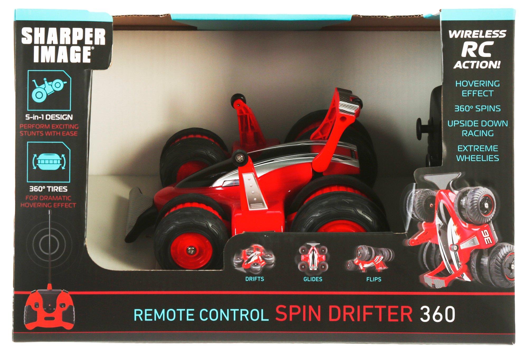 sharper image remote control spin drifter 360