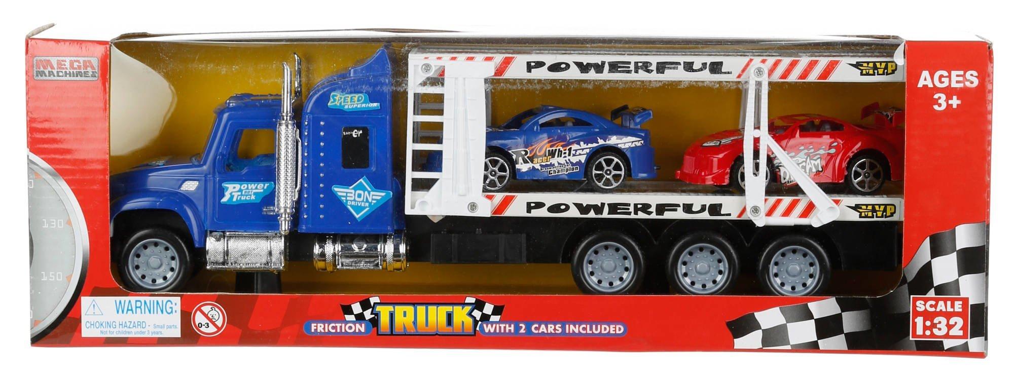 toy semi truck car hauler