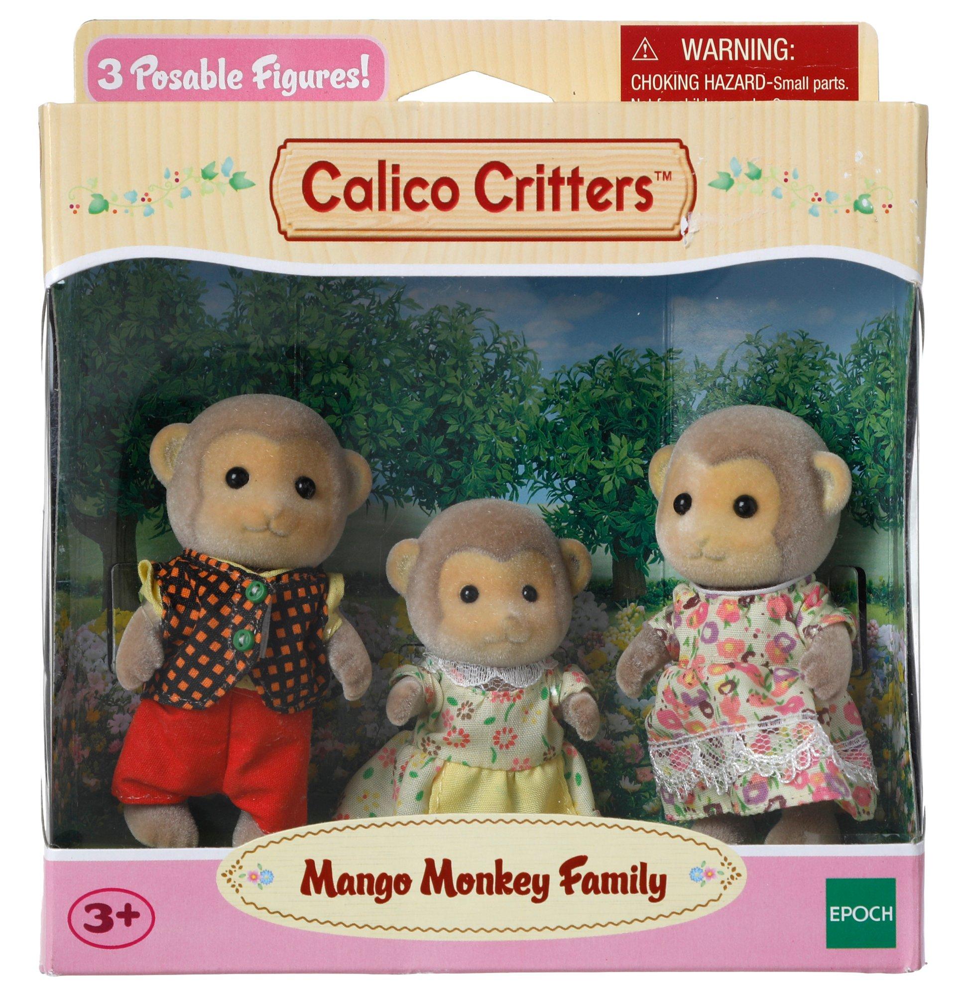 calico critters mango monkey family