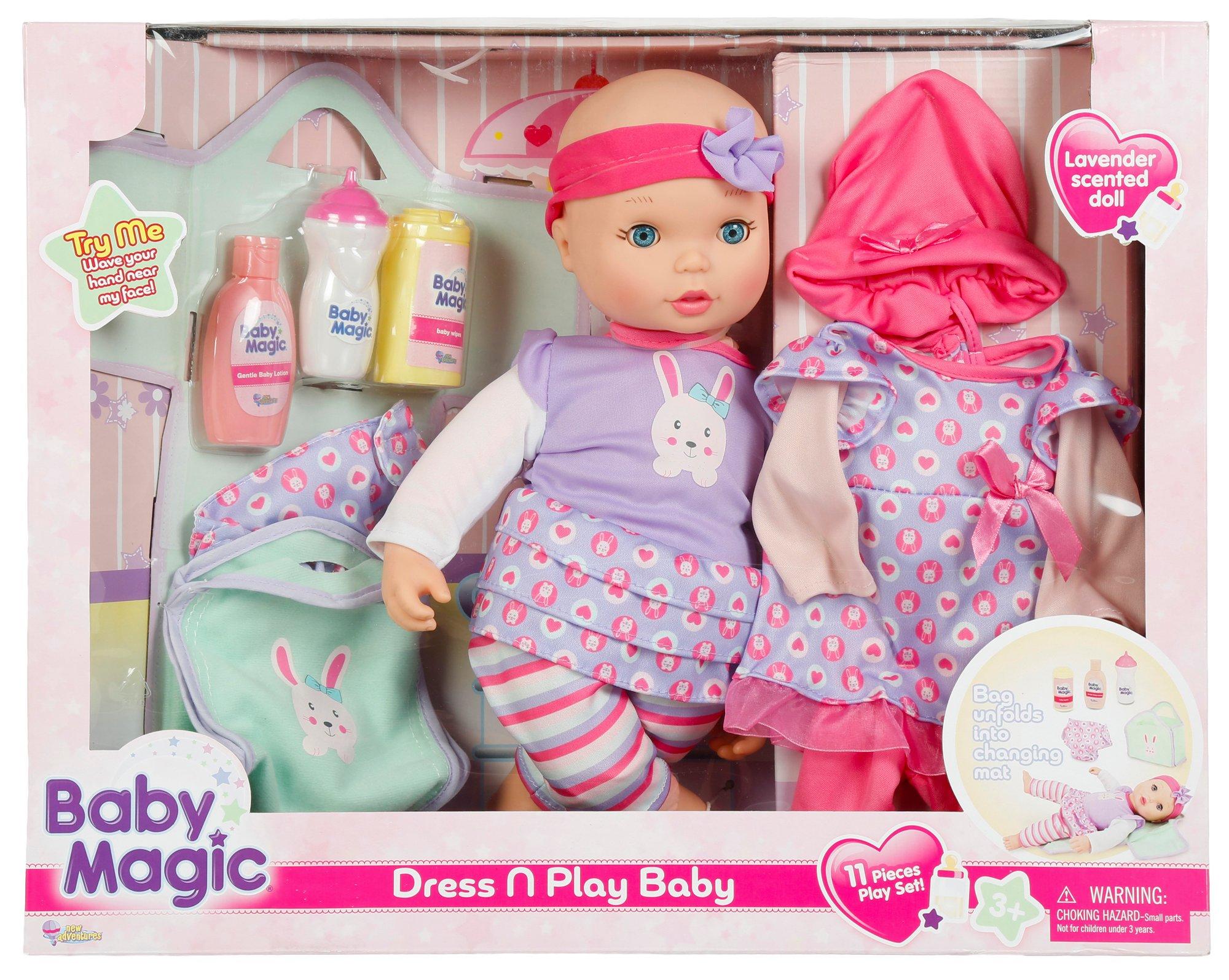 baby magic dress n play set