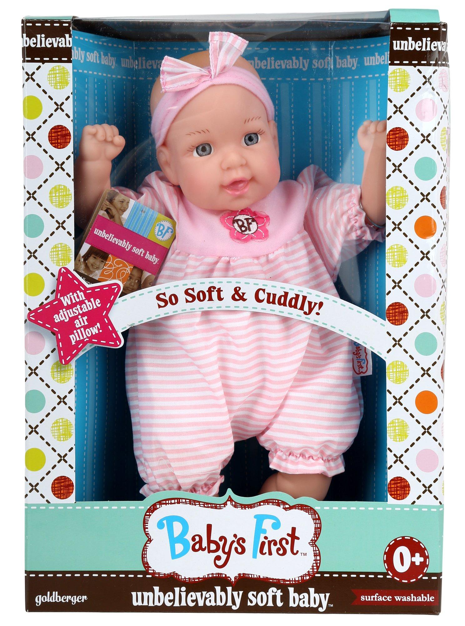 goldberger baby's first unbelievably soft doll