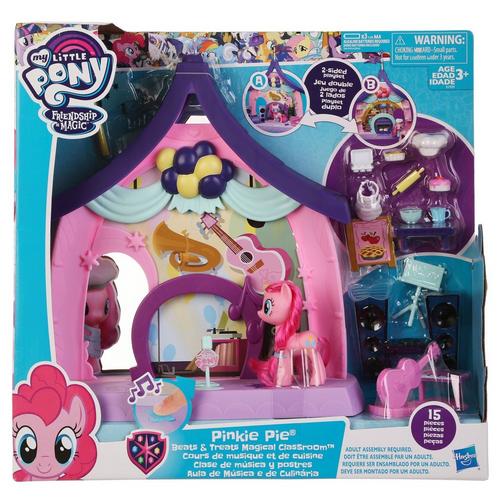 svejsning Tilføj til legemliggøre 15 Pc My Little Pony Pinkie Pie 2-Sided Playset | Burkes Outlet