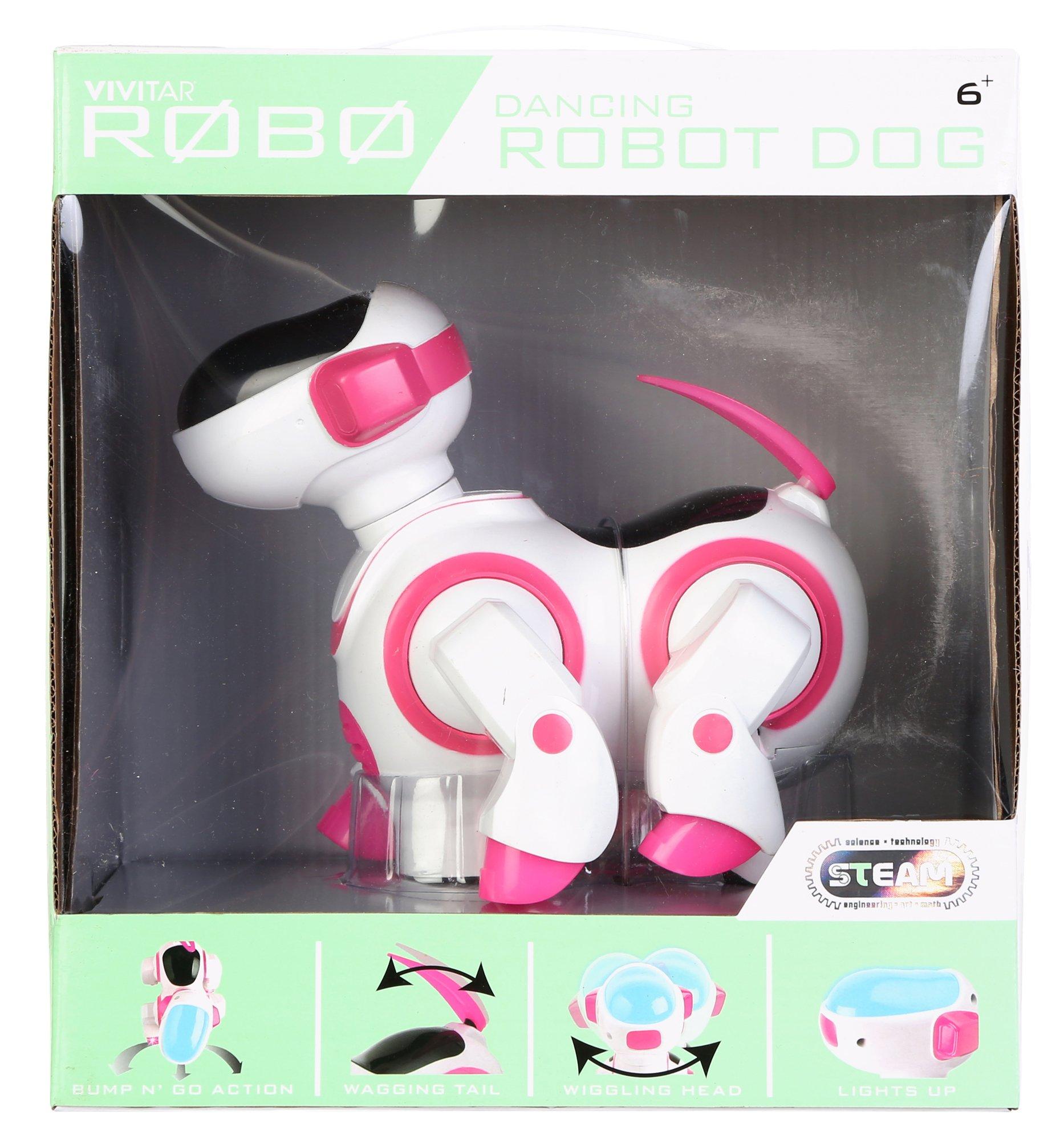 vivitar robo dancing robot dog