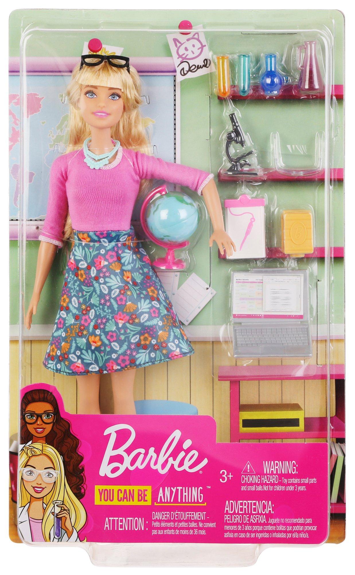 science barbie doll