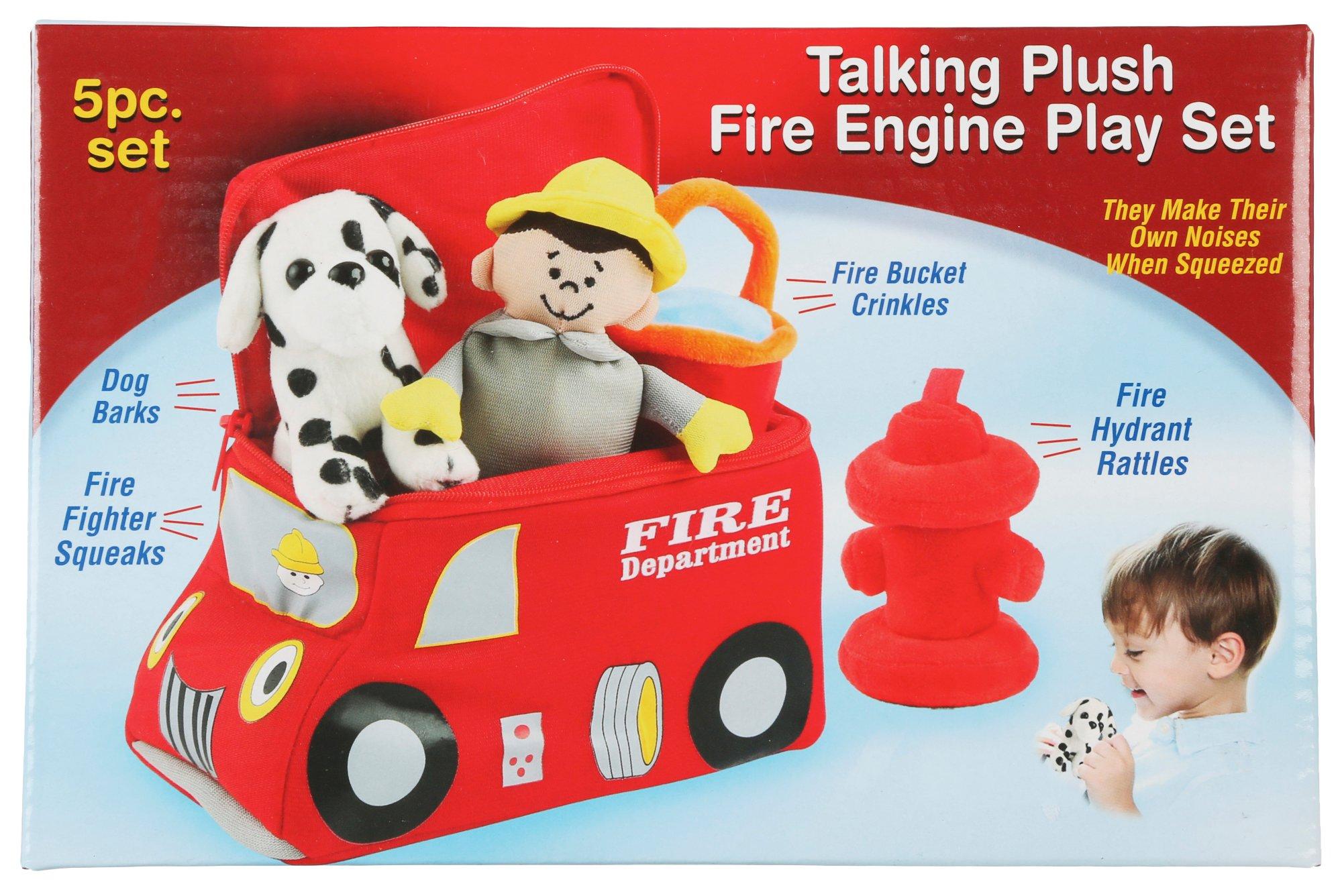 plush fire truck