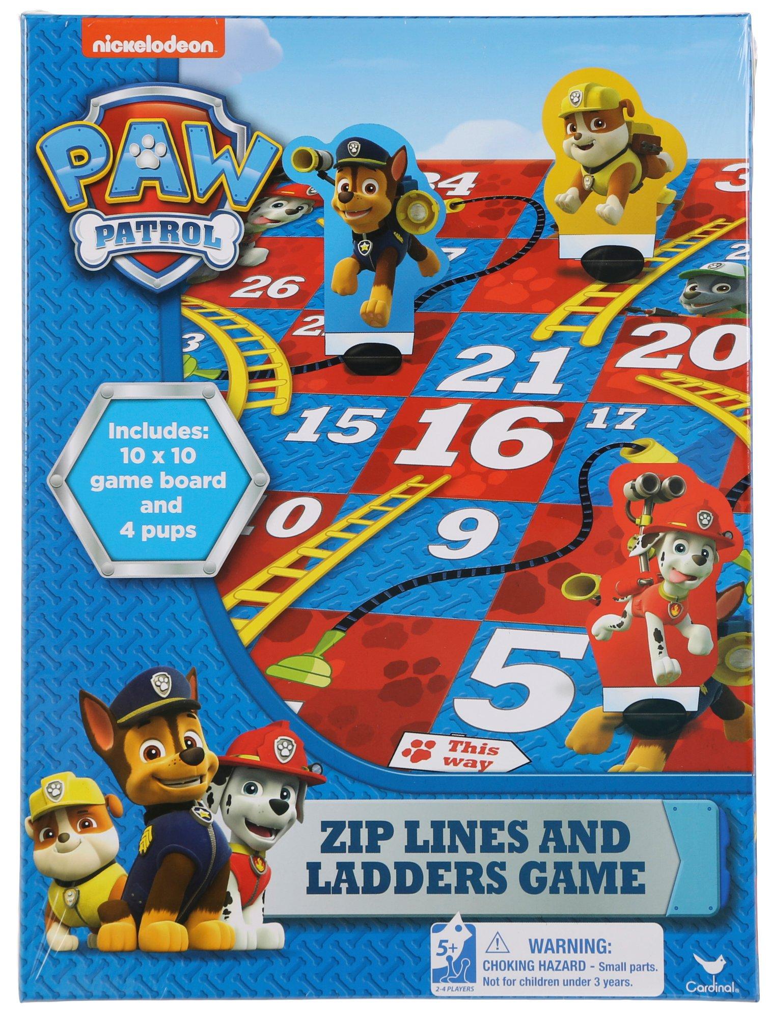 paw patrol zip lines and ladders