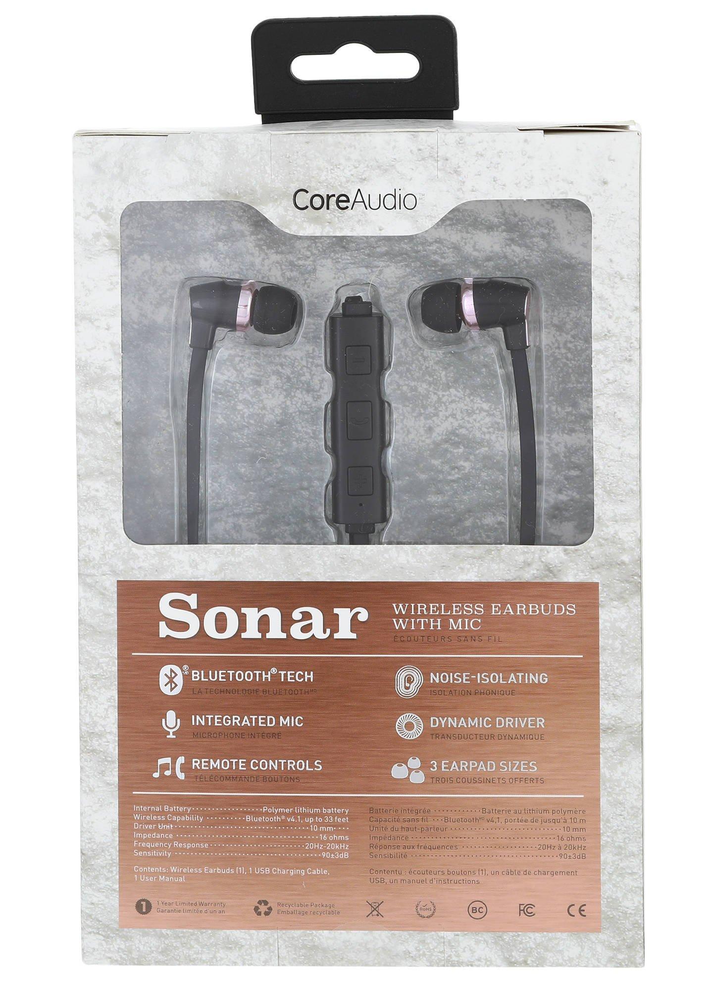 sonar wireless earbuds with mic
