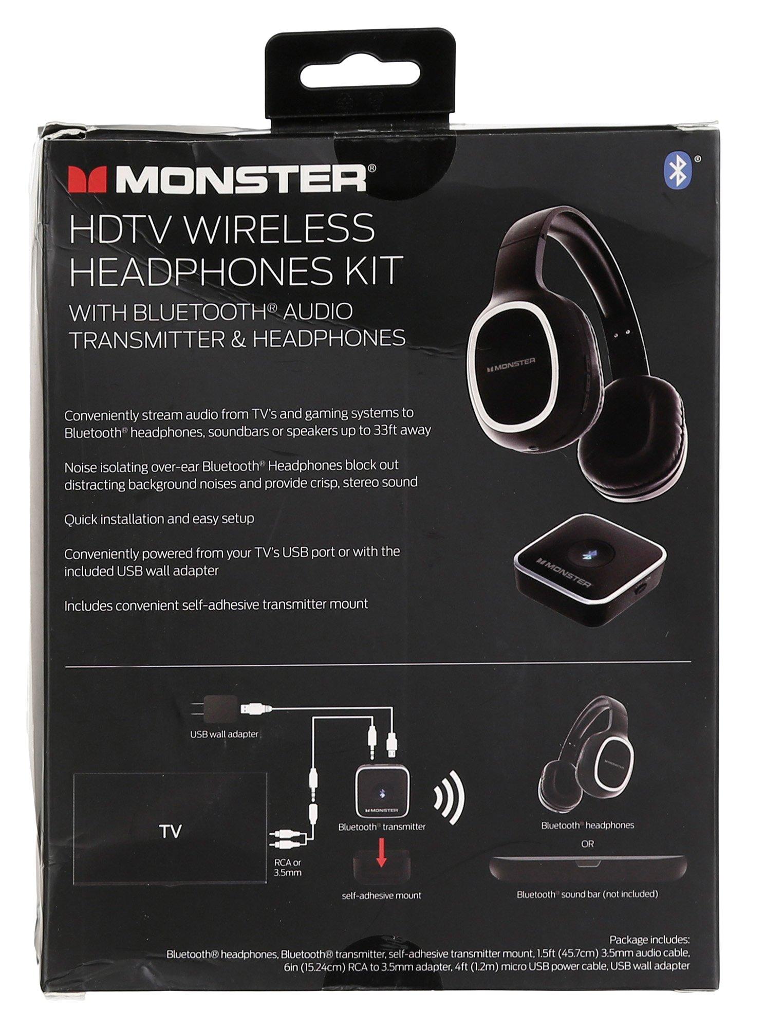 itek hdtv wireless headphone kit