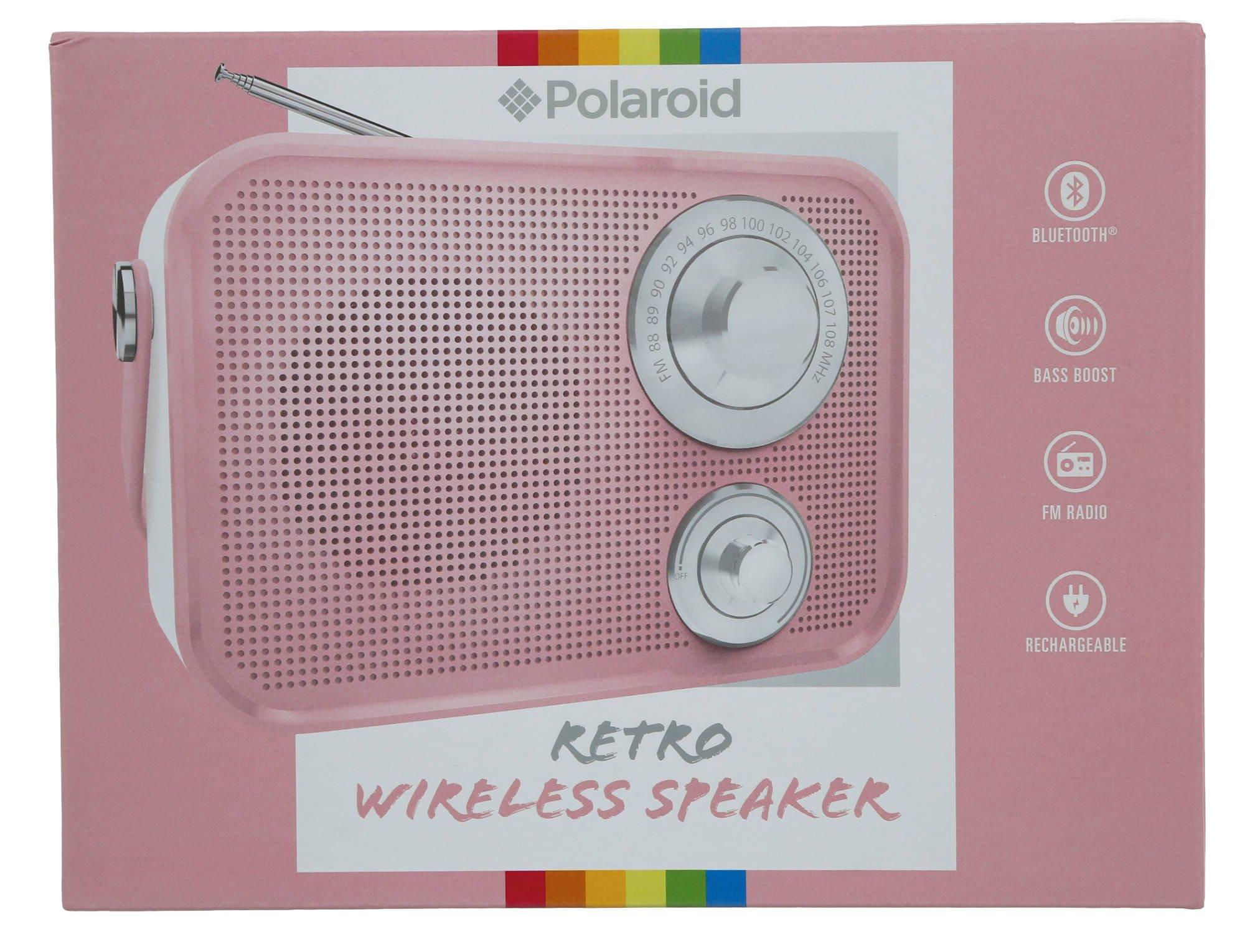 polaroid retro speaker