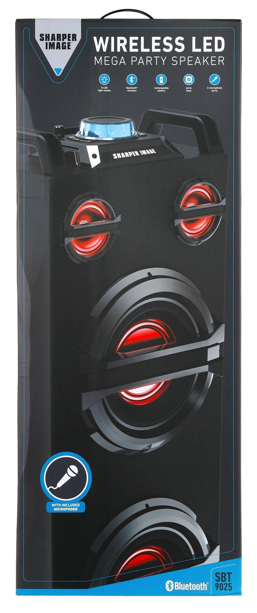 vibe travel bass wireless led speaker