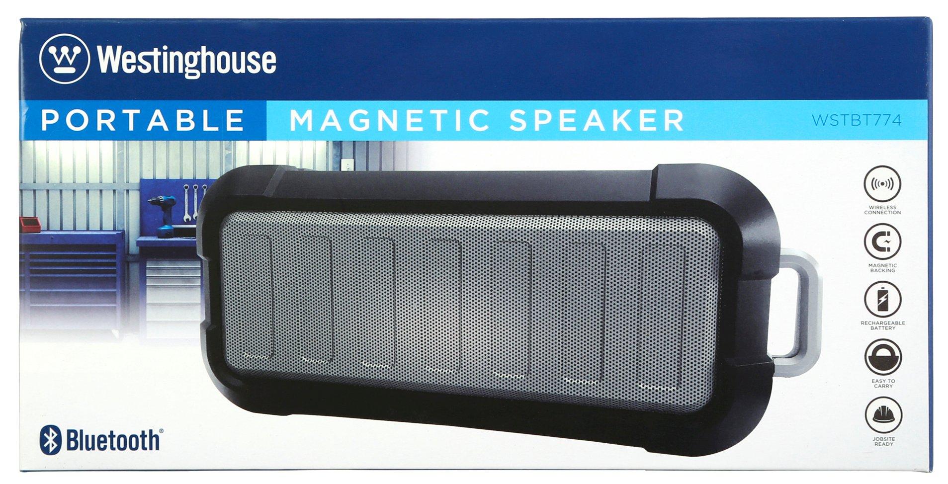 westinghouse portable magnetic speaker
