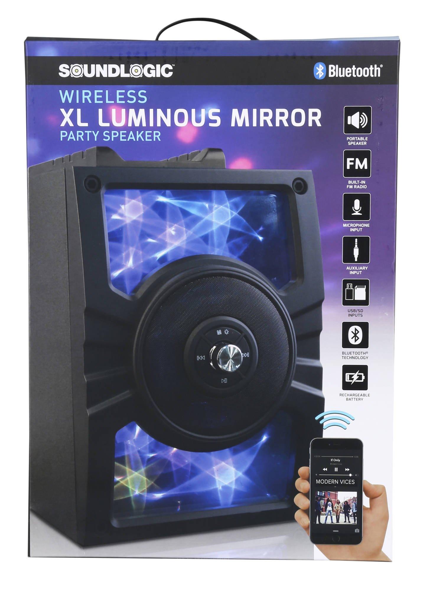 Wireless XL Luminous Mirror Party 
