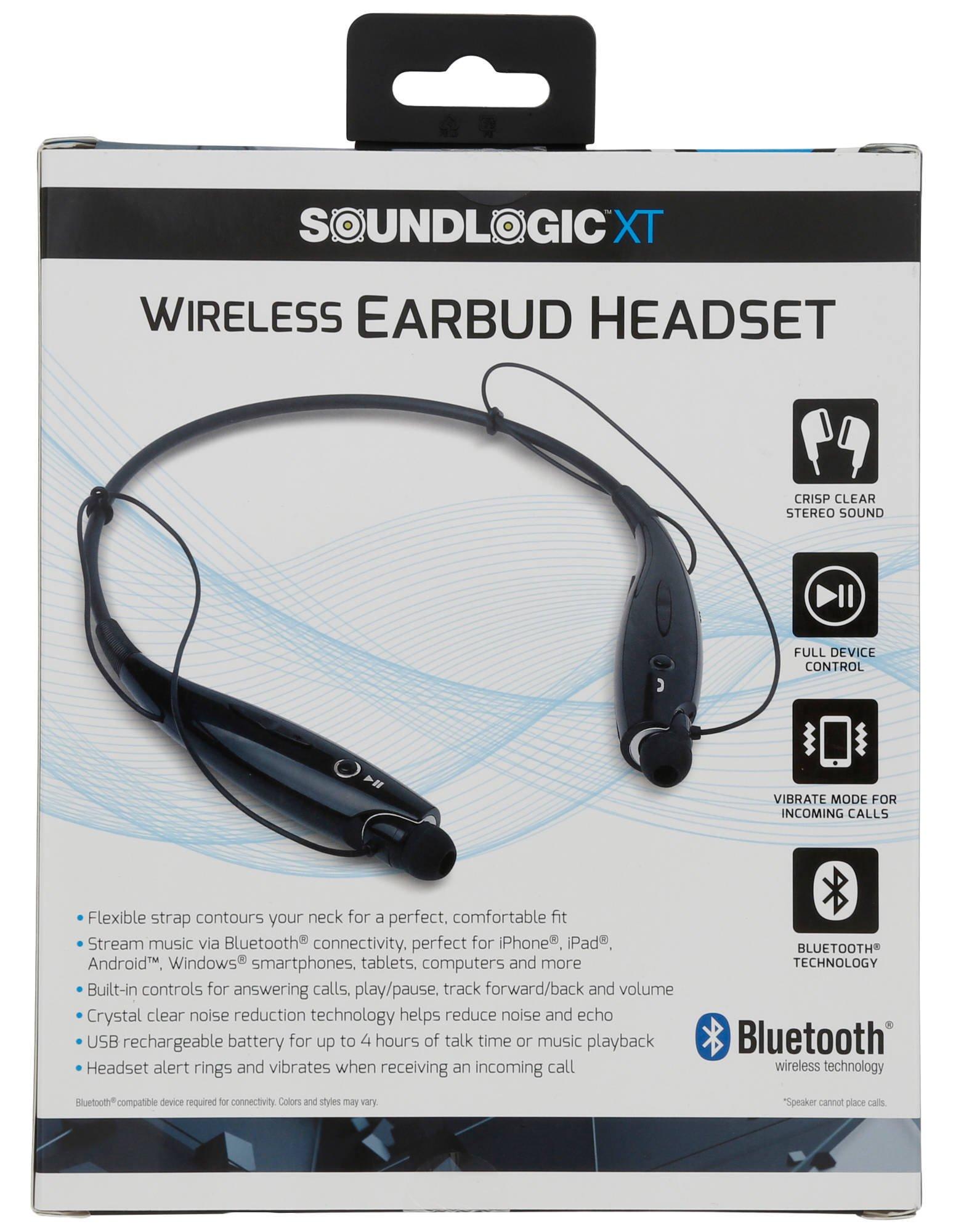 soundlogic xt rechargeable true wireless earbuds