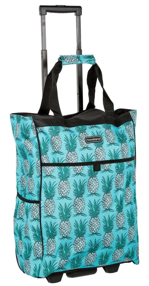20" Multi Purpose Rolling Tote Blue Burkes Outlet