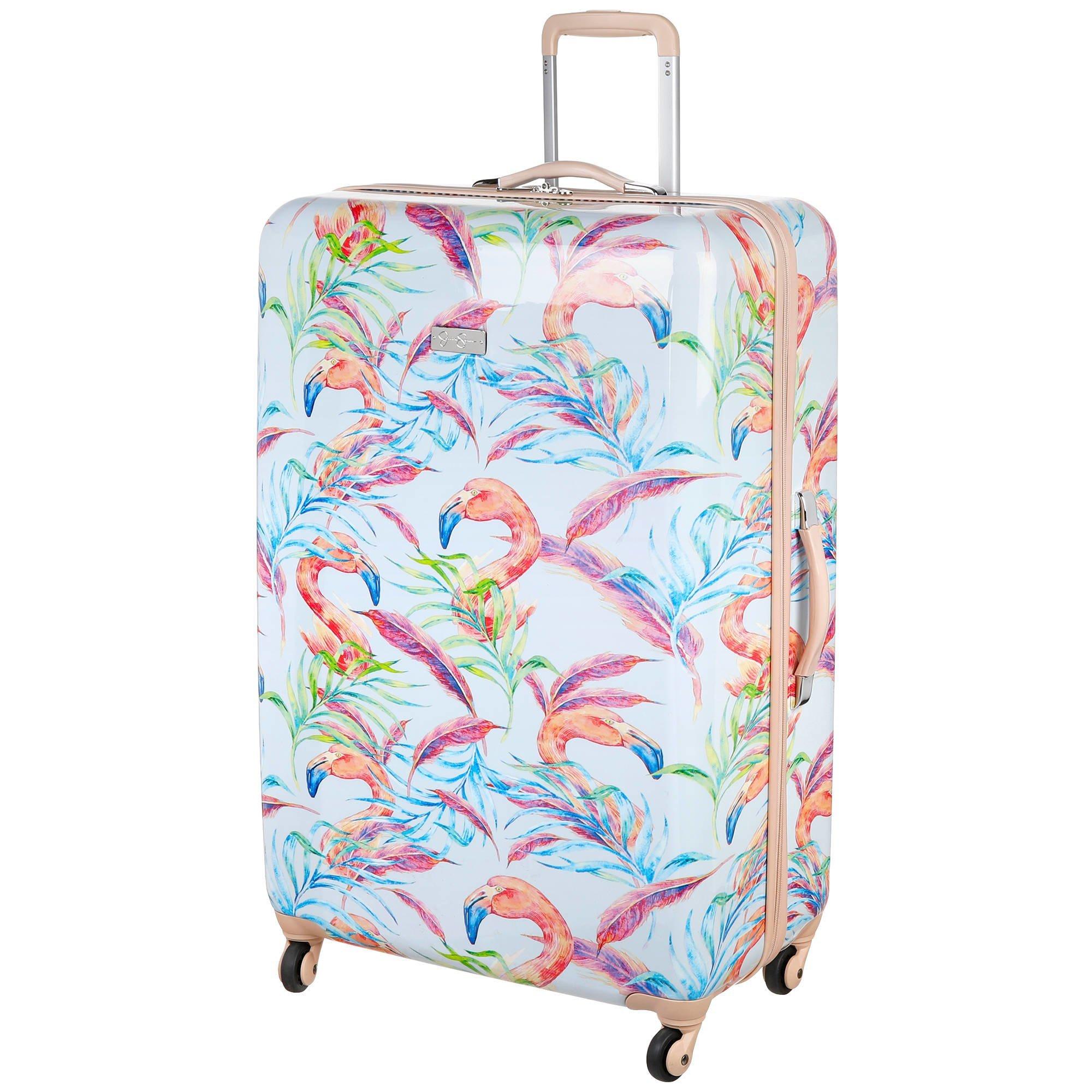 jessica simpson flamingo suitcase