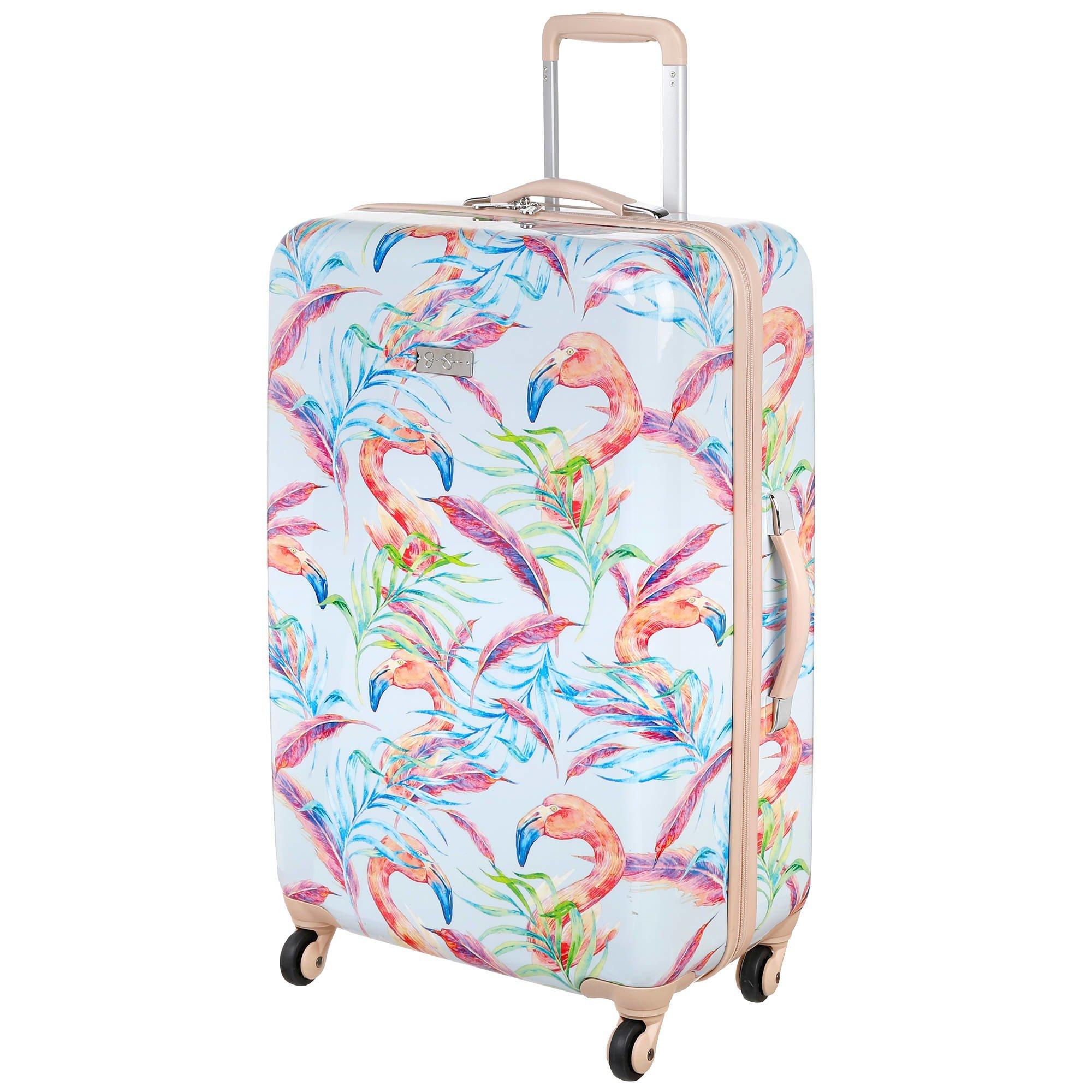 jessica simpson flamingo luggage