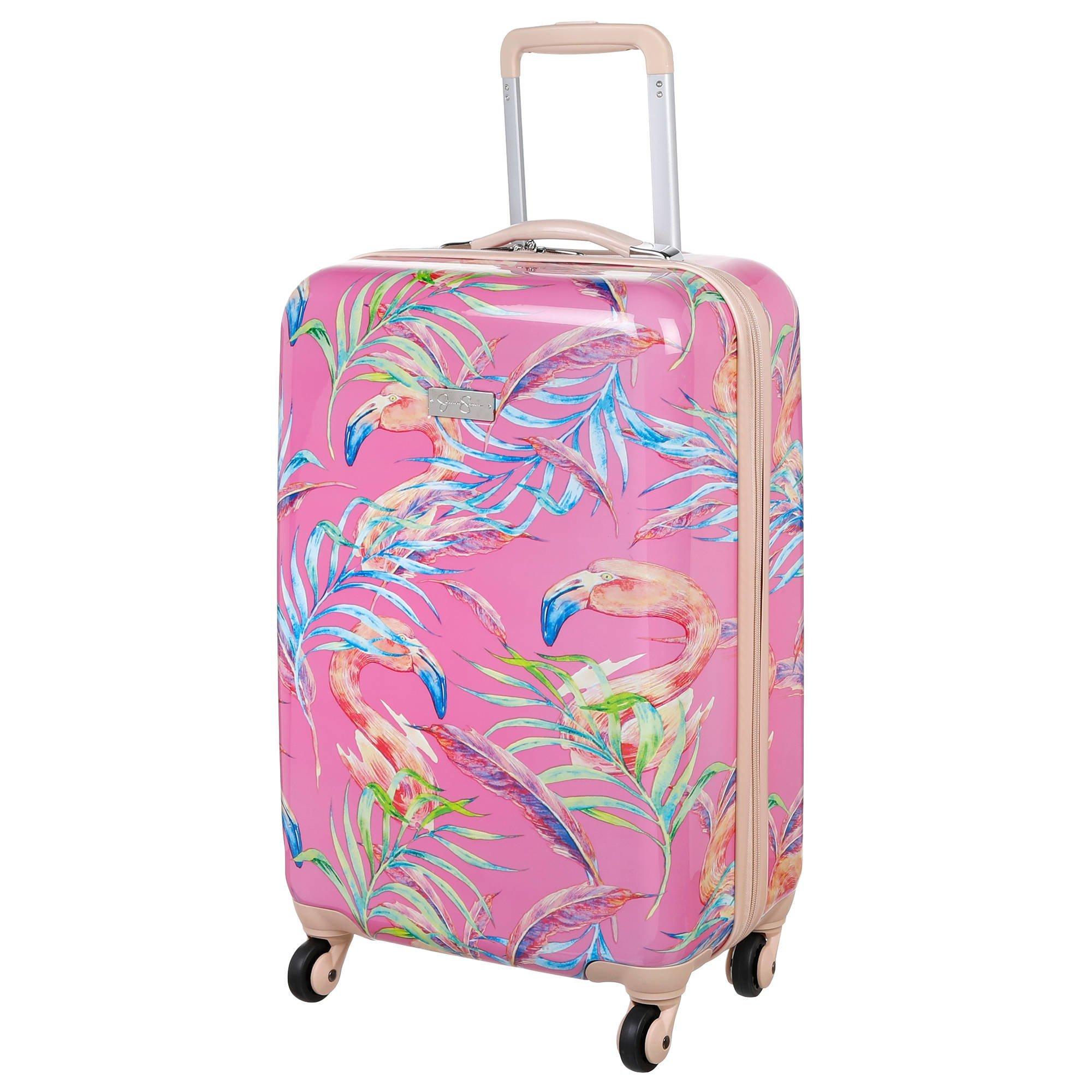 Jessica simpson pink luggage hotsell