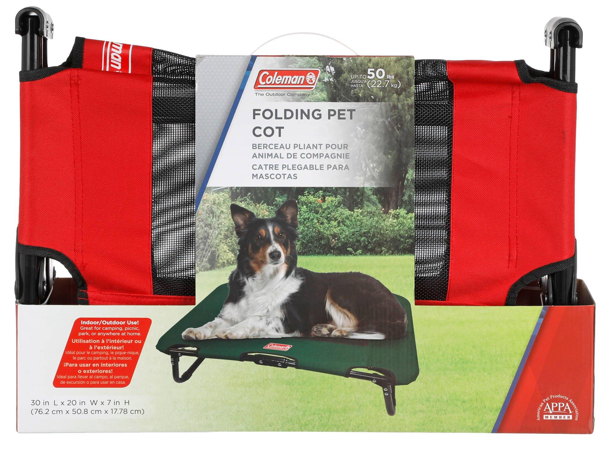 folding dog cot