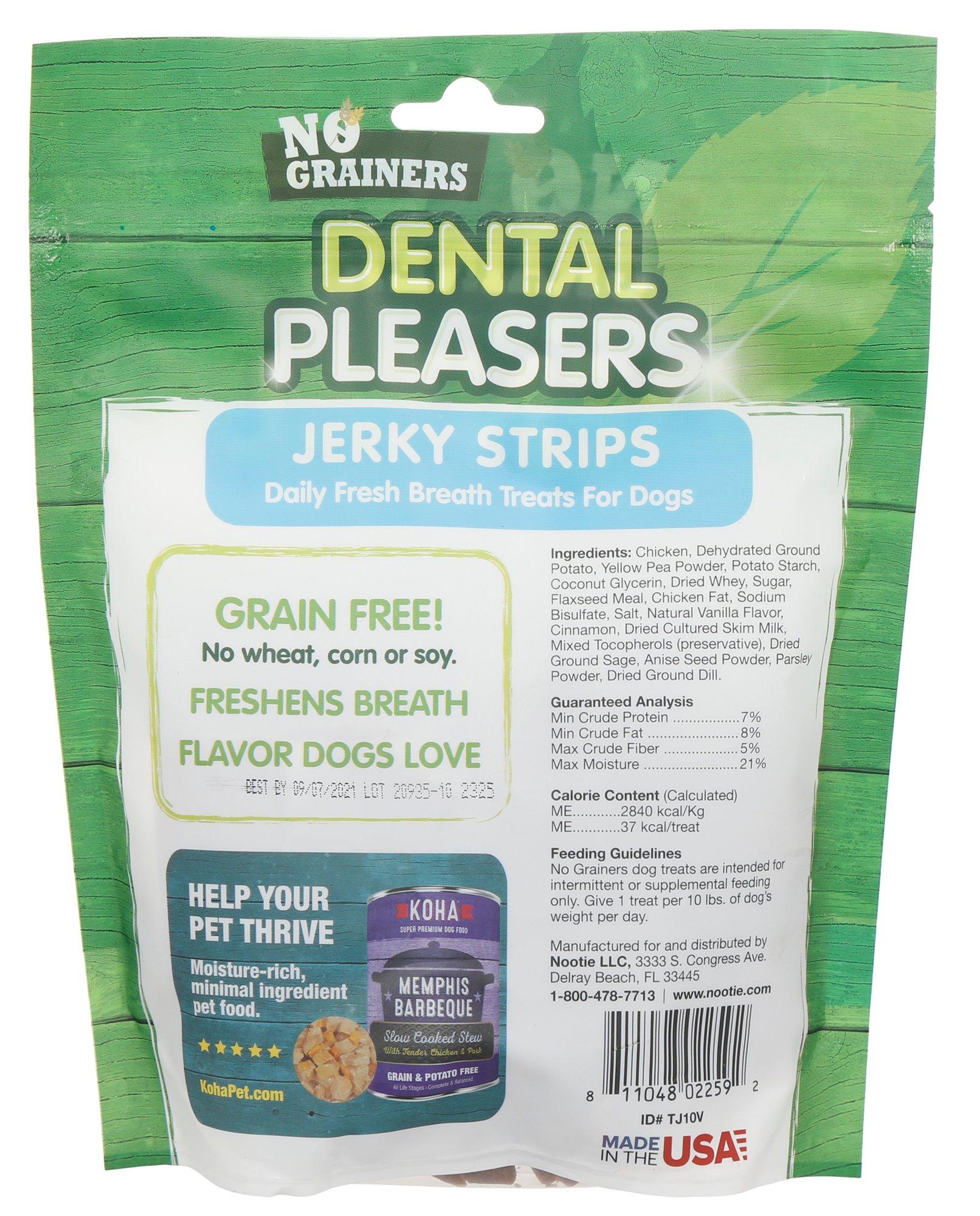 dental pleasers dog treats