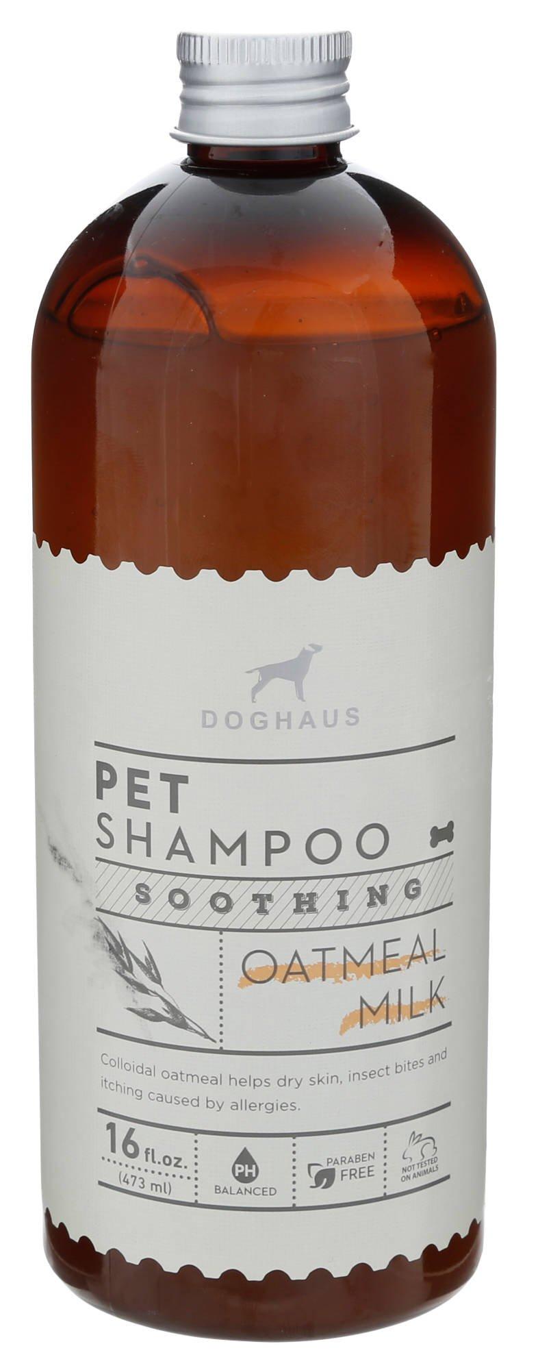 doghaus pet shampoo oatmeal milk