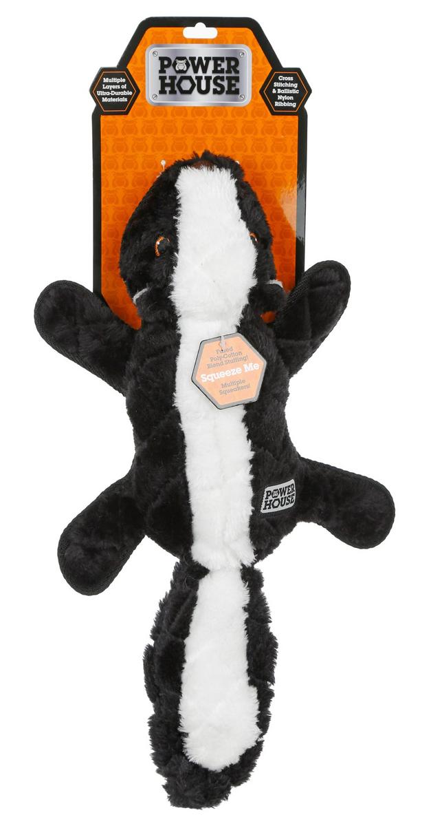 stuffed skunk dog toy