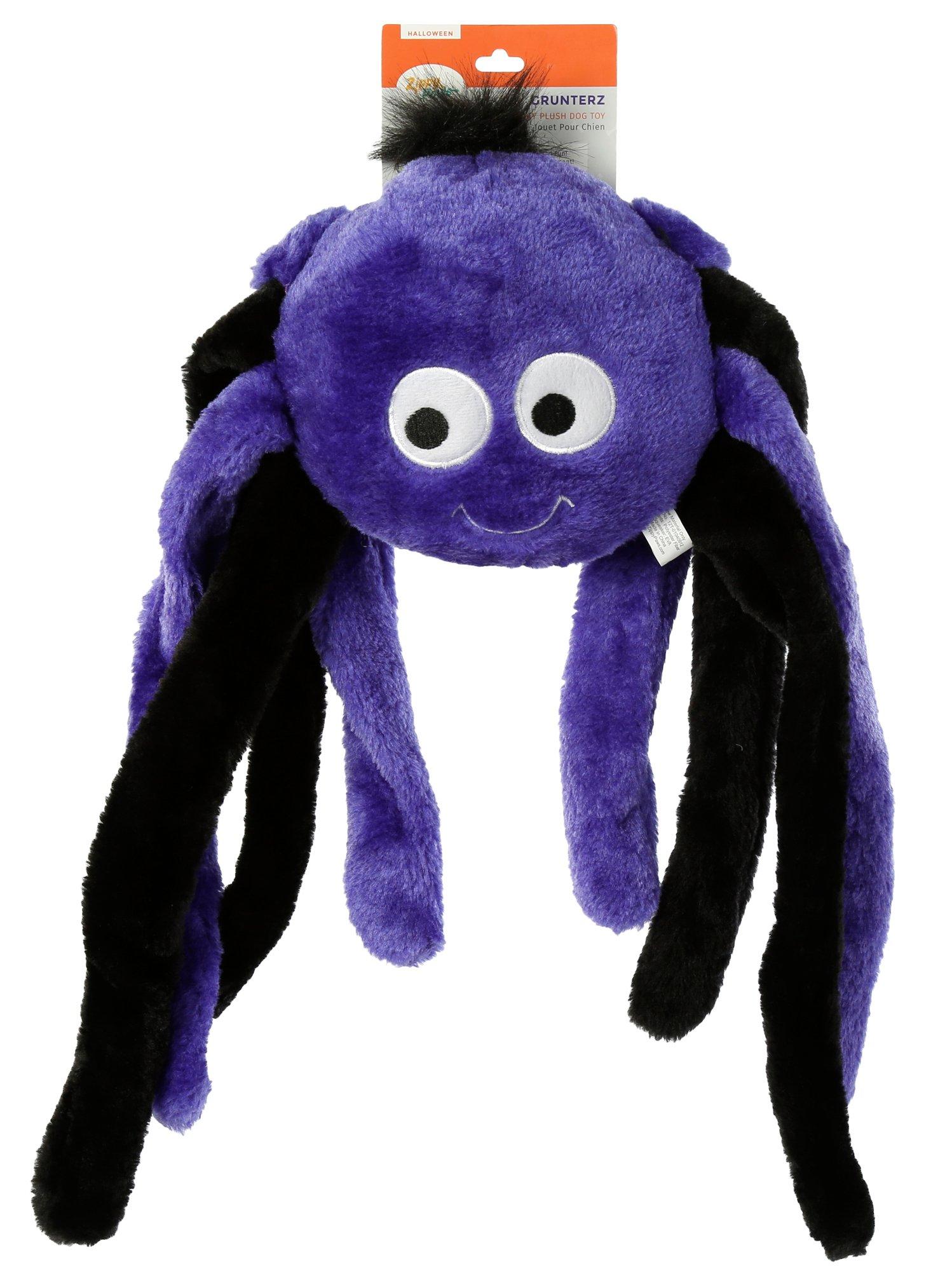 halloween spider dog toy