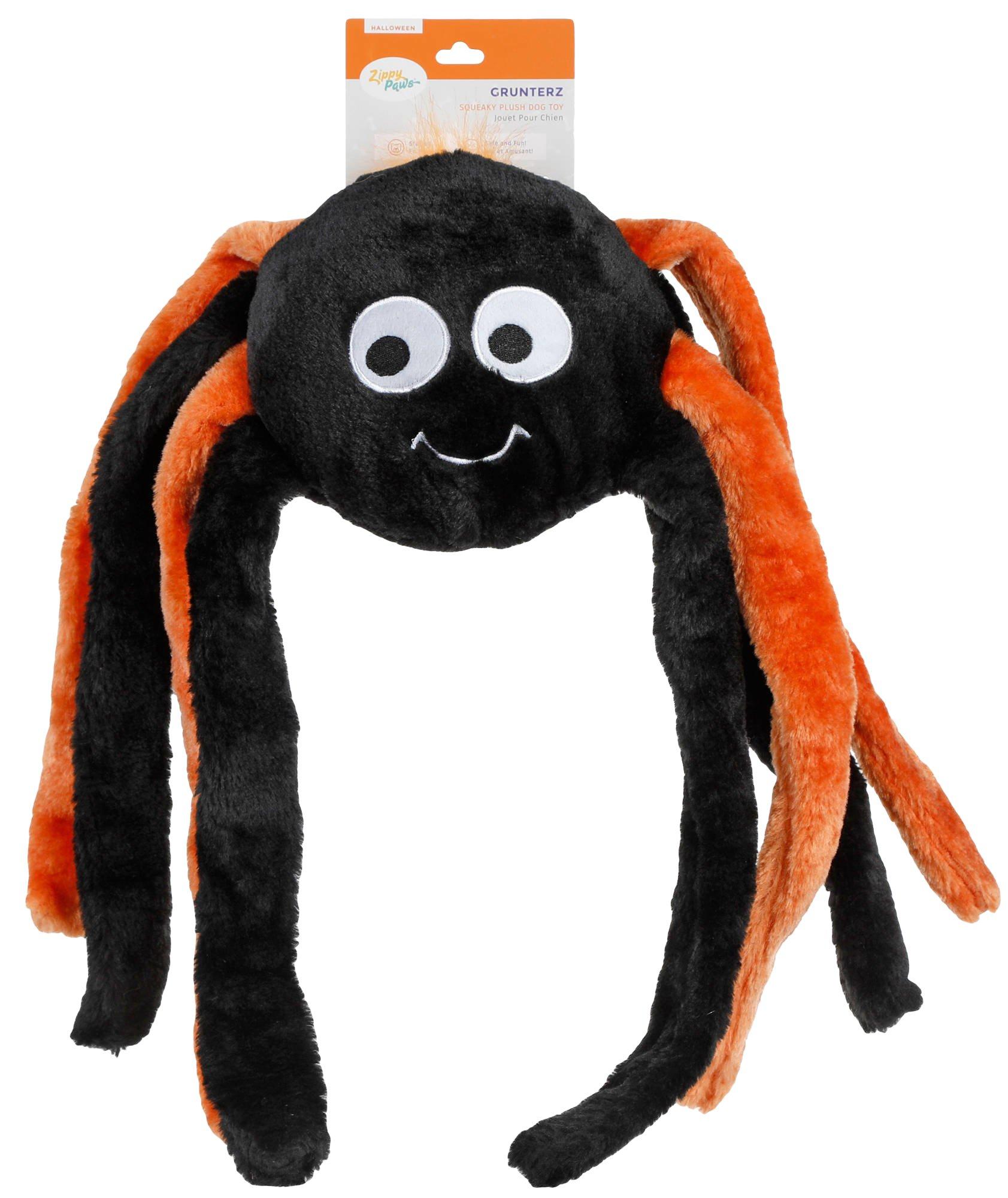 halloween spider dog toy