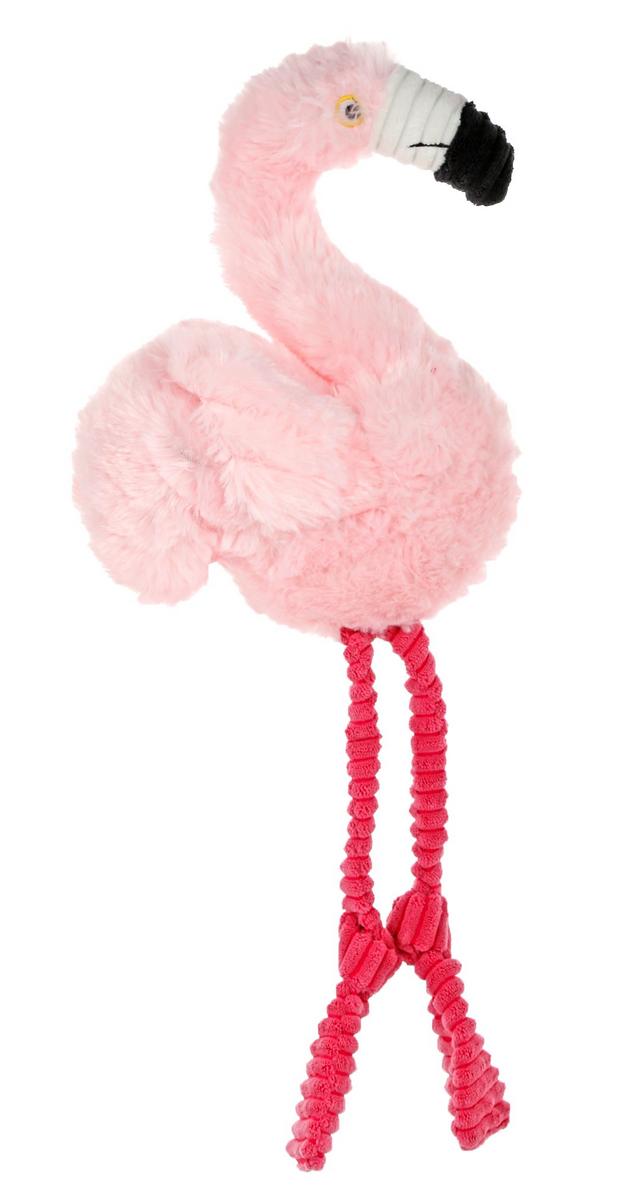 26" Flamingo Dog Toy Burkes Outlet