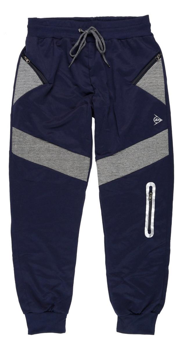 block colour joggers