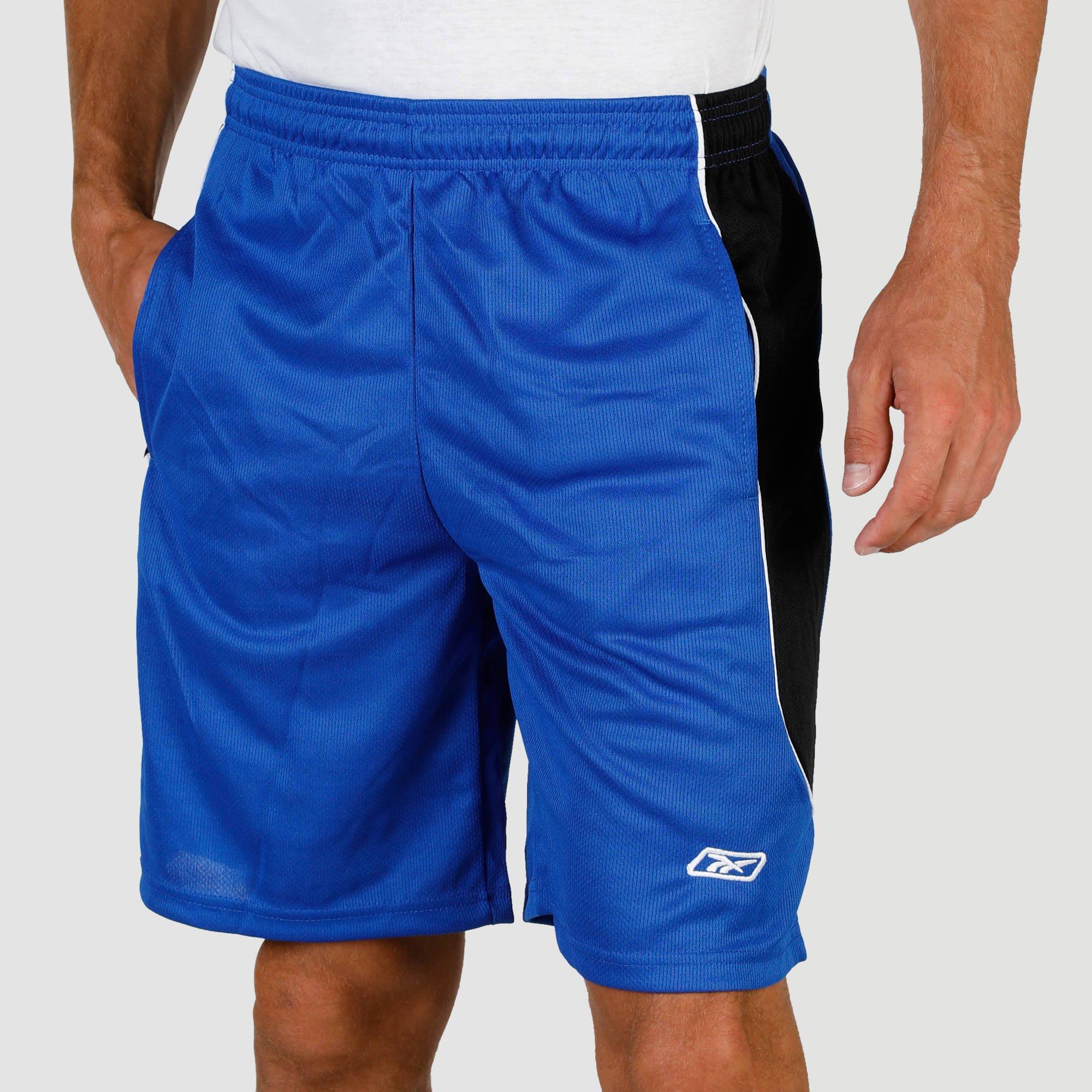 reebok men's spacedye performance shorts