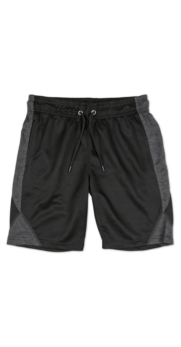 Men's Active Fleece Shorts Black Burkes Outlet