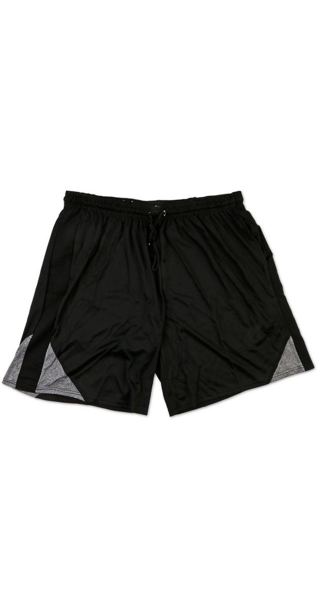 Big Men's Active Shorts Black Burkes Outlet