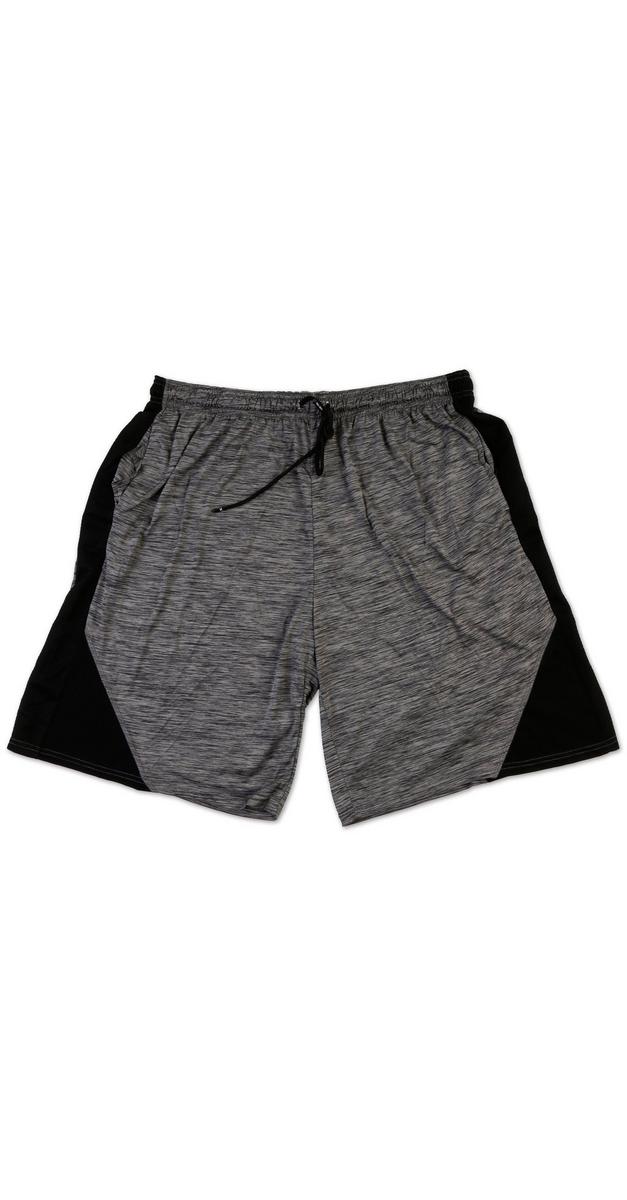 Big Men's Active Shorts - Grey | Burkes Outlet