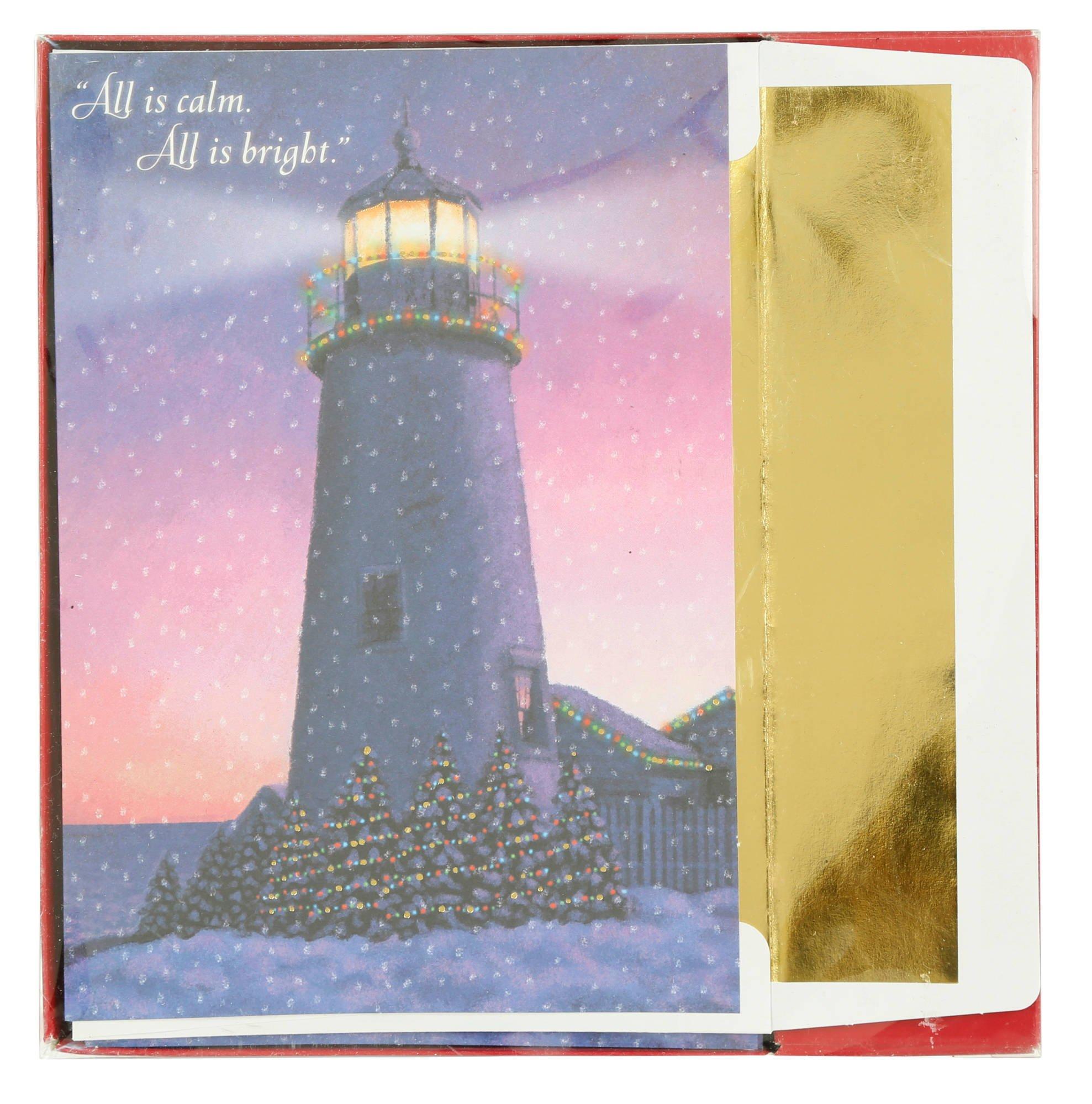 Lighthouse christmas cards