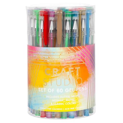 60 Ct Gel Pens Multi Burkes Outlet
