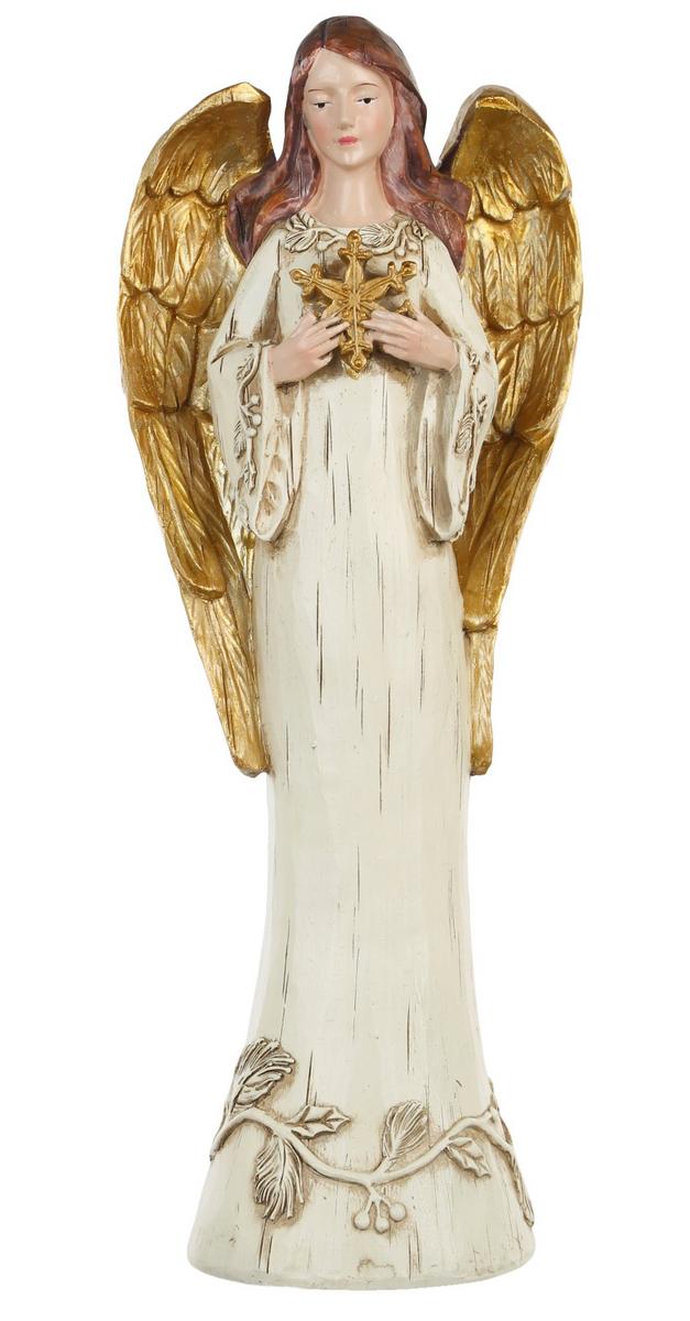 Holiday Angel Figurine - White | Burkes Outlet