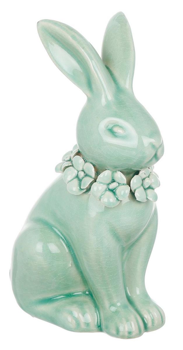 outdoor bunny figurines