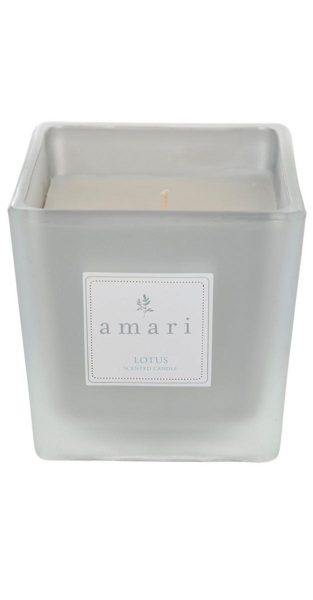 14 oz Lotus Scented Candle Burkes Outlet