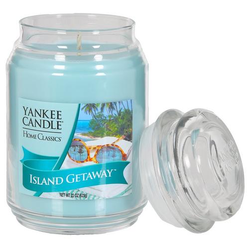 Island Getaway 22 Oz Scented Candle Burkes Outlet