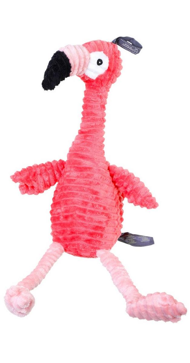 Stuffed Flamingo Dog Toy Pink Burkes Outlet