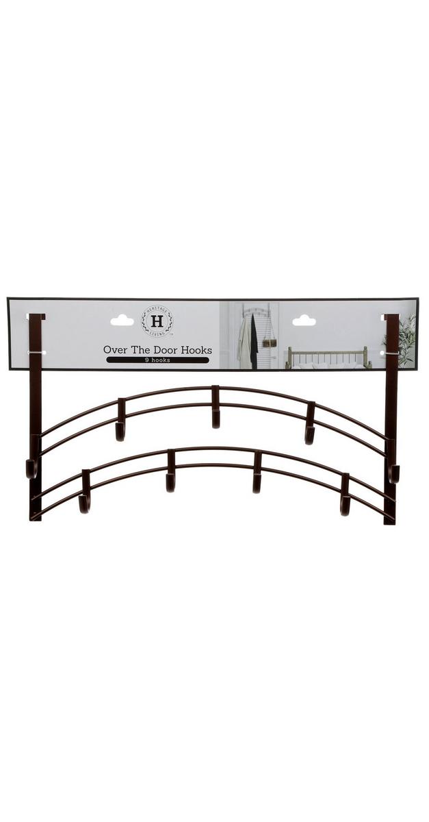 Heavy Duty Over The Door Hooks Brown Burkes Outlet