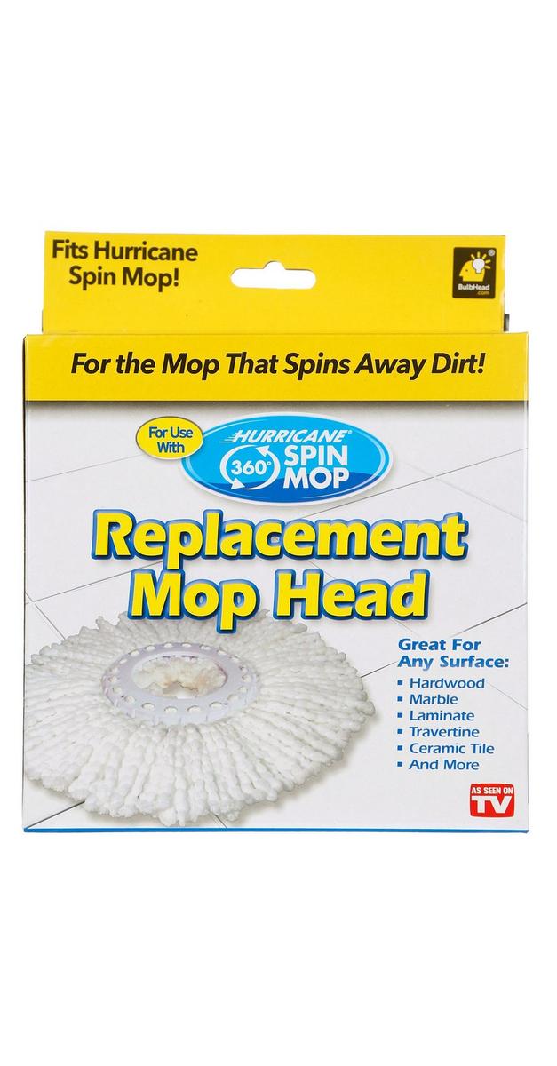 Hurricane 360 Spin Mop Replacement Head Burkes Outlet