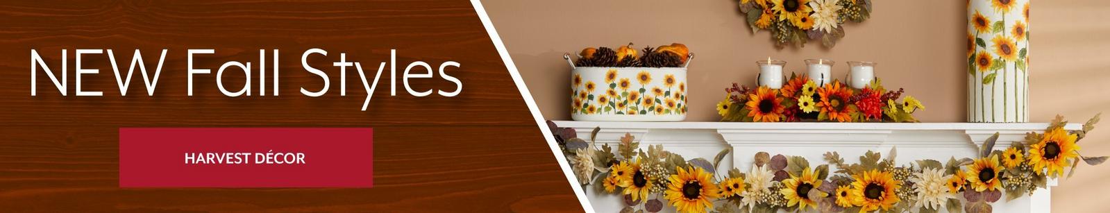 NEW Fall Styles, HARVEST DÉCOR