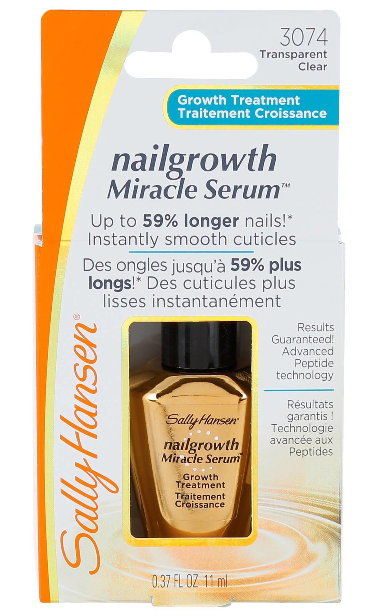 074170371536 UPC - Sally Hansen Nailgrowth Miracle Nail & Cuticle Treatment  Serum | Buycott UPC Lookup